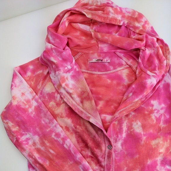 Levi's Custom Tie Dyed Cardigan - Picture 4 of 4